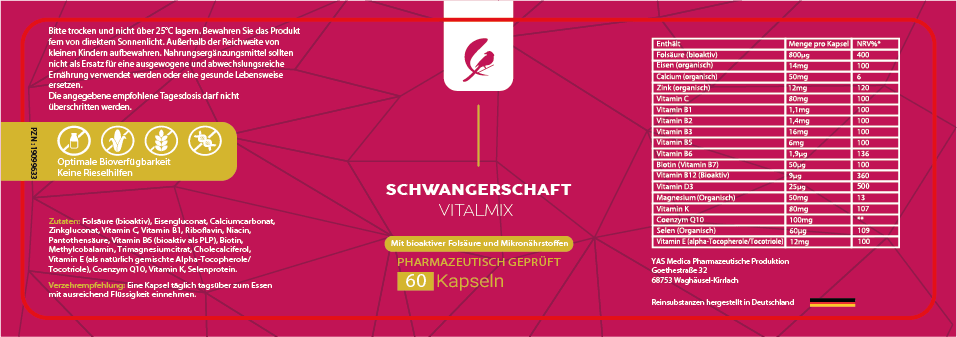 Schwangerschaft VitalMix